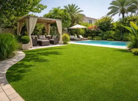 دليل اختيار العشب الصناعي
